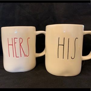 Rae Dunn His & Her Mugs